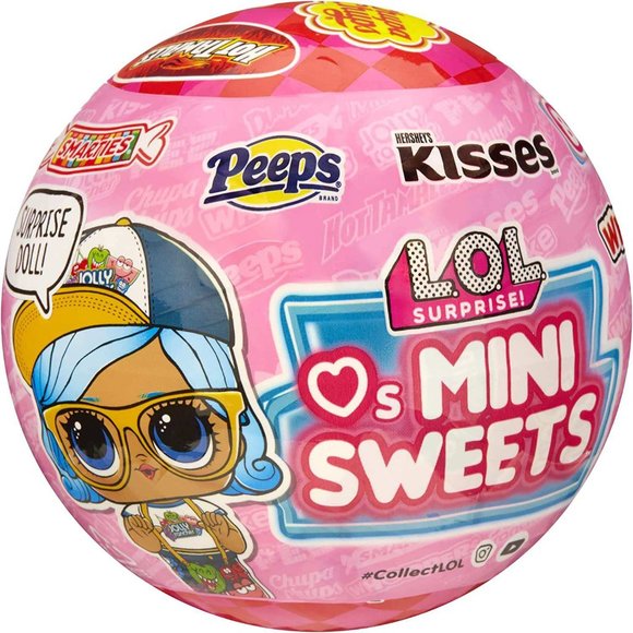 LOT OF 10 : LOL SURPRISE! MINI MYSTERY BALLS - MINI SWEETS S1 - 8 SURPRISES EACH - Picture 2 of 8